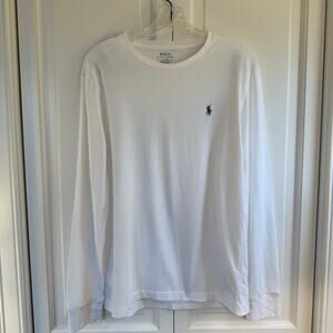 Ralph Lauren Men’s Medium White Cotton Long Sleeve Shirt